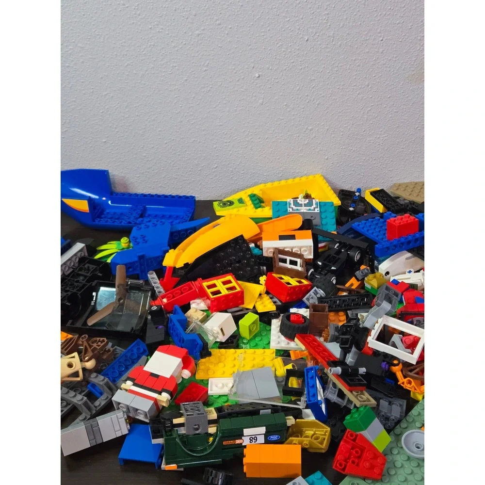 Lego Bulk Lot Assorted Bricks Baseplates Boat Hulls Mixed Construction Pieces